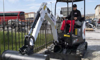 Bobcat E  17z Kurzheck Bagger Karlsruhe