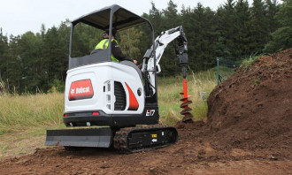 Kompakt Bagger Bobcat E 17 Heidelberg