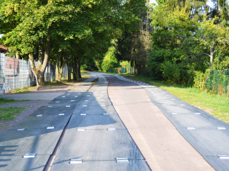 mobile Baustrasse München