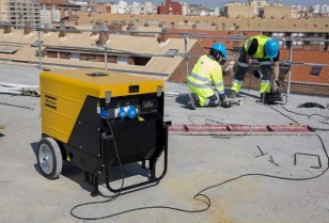 Atlas Copco QEP 14 Stromerzeuger handgeführt Wien
