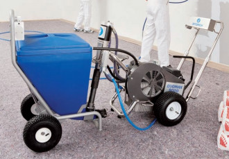 Spachtelbehälter mit Sackmangel für Airlessgerät Duomax 9000 Elektro 