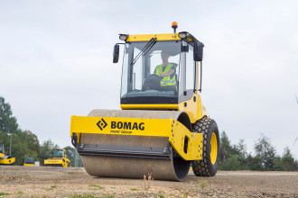 Bomag Walzenzug BW177DH Wiesbaden