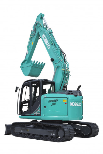 Kettenbagger Kobelco SK 140 Bagger mit Verstellausleger Siegen