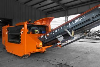 PORTAFILL MR 2 - Grobstücksiebanlage 