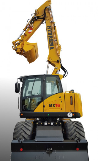 Mobilbagger Hydrema MX18 Siegen