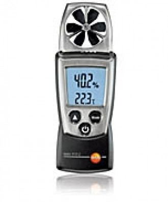 Flügelrad-Anemometer Feuchtemessung