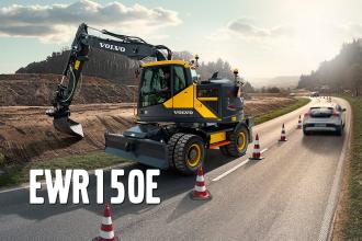 VOLVO EWR150E MIT VERSTELLAUSLEGER 