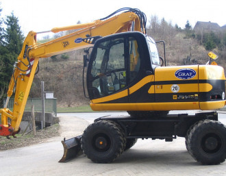 JCB JS 145W Mobilbagger 