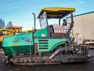 Rozściełacz asfaltu VÖGELE SUPER 1600-2 w Dortmundzie