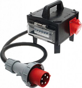 Verteiler 400 V Vollgummi 