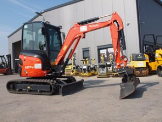Kompaktbagger Hamburg Kubota U27 Powertilt 