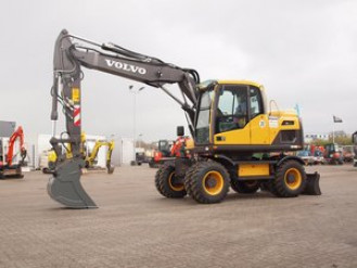 Mobilbagger mieten VOLVO EW 140 Norderstedt
