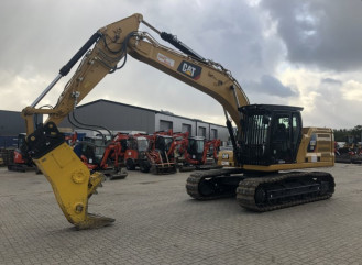 Kettenbagger Hamburg CAT 320 mit Oil Quick Norderstedt
