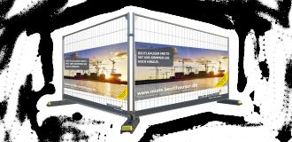Bauzaun 3,5 x 2 m inkl. Fuß und optionale Schellen Ansbach