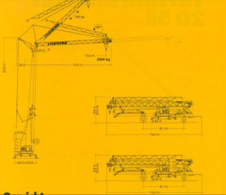 Baukran Liebherr 20 SE Ingolstadt