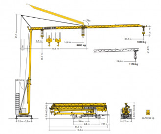 Kran Liebherr 32 H Ingolstadt
