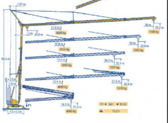 Kran mieten Potain IGO 42 