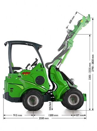 Multifunktionsradlader Avant R35 Offenburg