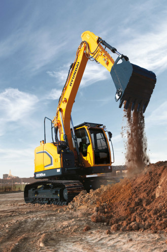 Kettenbagger Hyundai R145LCR-9A Freiberg Sachsen
