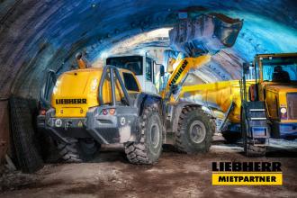 Radlader Liebherr L566 XPower Tunnel 
