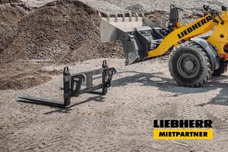 Palettengabel für Radlader Liebherr 