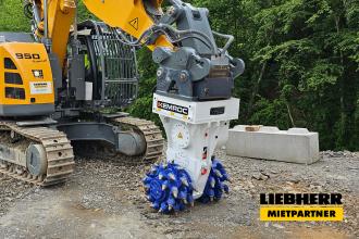Flächenfräse für Liebherr Schnellwechselsysteme 