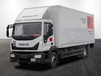 Iveco Eurocargo ML 140 LKW Koffer Aufbau mit Ladebordwand Ges.-Gew. 14 t 