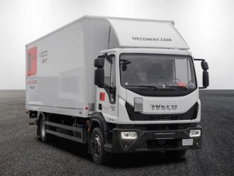 Iveco Eurocargo ML 140 LKW Koffer Aufbau mit Ladebordwand Ges.-Gew. 14 t