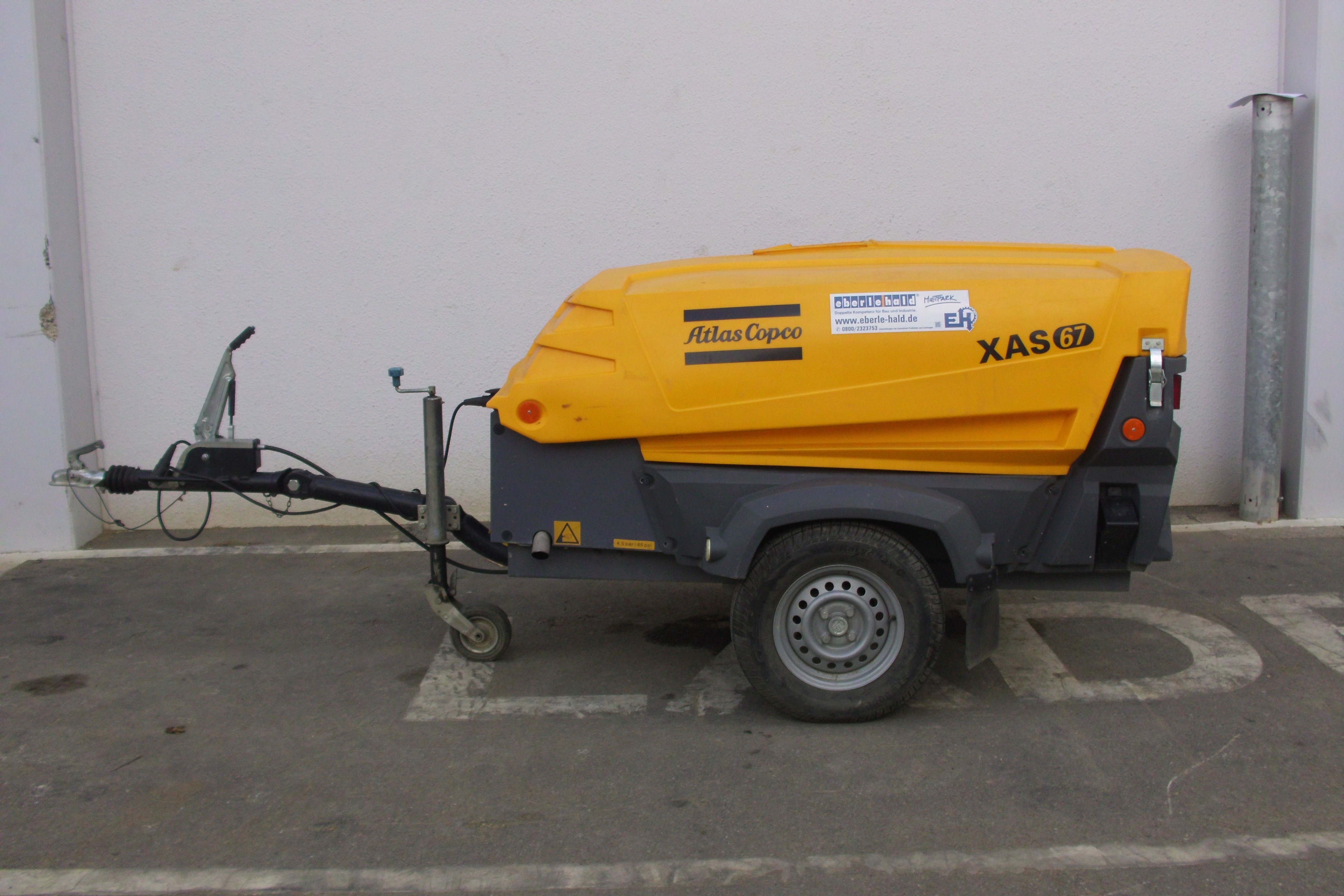 Atlas Copco XAS 67 mieten