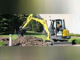 Minibagger Wacker Neuson Et42 mit Powertilt Hydraulisch!