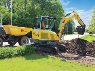 Minibagger Wacker Neuson Et42 mit Powertilt Hydraulisch!