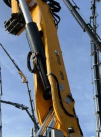 Effer 2655 7S + 6S + 3S Mobilkran Ladekran Arbeitshöhe 54 Meter Ausladung 62 m