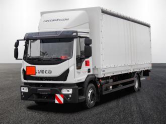 Iveco Eurocargo ML 160 LKW Plane mit Ladebordwand Ges.-Gew. 16 t 