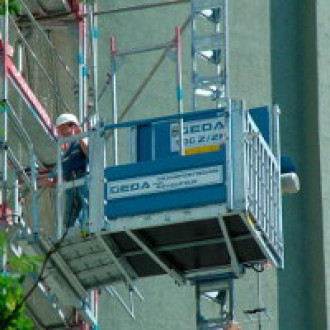 Bauaufzug mieten Rostock Geda 500 ZZP Rostock
