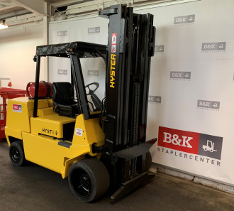 Kompaktowy wózek widłowy Hyster S 5.50 XL LPG 5,5 tony udźwigu Triplex