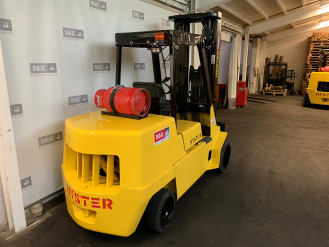 Kompaktowy wózek widłowy Hyster S 5.50 XL LPG 5,5 tony udźwigu Triplex