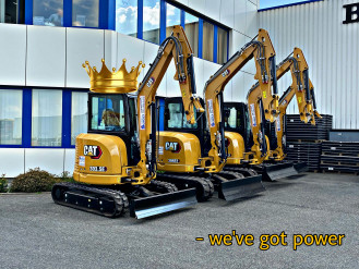 Kompaktbagger CAT 305E2 Plauen