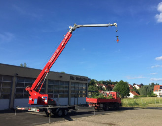 Anhängerkran Alu Böcker AHK 30/1600