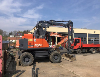 Mobilbagger Kurzheck Atlas TW 160 WSR 