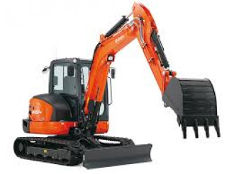 Kompaktbagger mieten Kubota KX 57-4 