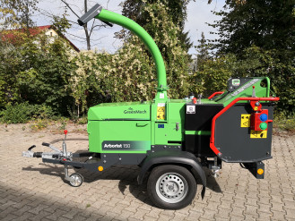 Holzhäcksler Berlin GreenMech Arborist 150 Berlin