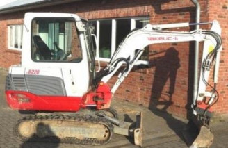Minikoparka Kiel Takeuchi TB 228 