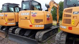 Case CX 90D Kompaktbagger auf Gummiraupen 9t Midibagger MS08/ OQ45-5 Oilquick