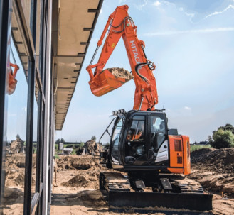 Hitachi ZX 135 USBLC-3 Stollberg Erzgebirge