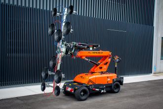 Glaslifter Jekko MPK10 Glasroboter Industrylifter Glasmontagegerät 1000 Kg Pick & Carry Kran 