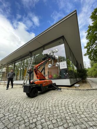 Glaslifter Jekko MPK10 Glasroboter Industrylifter Glasmontagegerät 1000 Kg Pick & Carry Kran