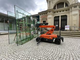 Glaslifter Jekko MPK10 Glasroboter Industrylifter Glasmontagegerät 1000 Kg Pick & Carry Kran