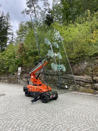 Glaslifter Jekko MPK10 Glasroboter Industrylifter Glasmontagegerät 1000 Kg Pick & Carry Kran
