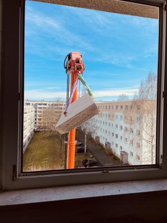 Minikran Kran Jekko SPX 650 Raupenkran mieten 5 Tonnen hydraulischer Jib