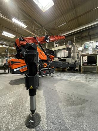 Minikran Kran Jekko SPX 650 Raupenkran mieten 5 Tonnen hydraulischer Jib